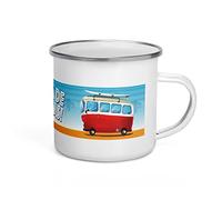 Antracita Taza Metalica Retro Aventuras