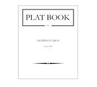 Antrim County Michigan Plat Book, circa 1930