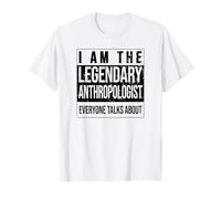 Antropología Cumpleaños Nacido Antropólogo Camiseta