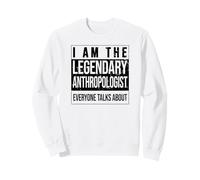 Antropología Cumpleaños Nacido Antropólogo Sudadera