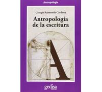 Antropología de la escritura (CLA-DE-MA Antropología)
