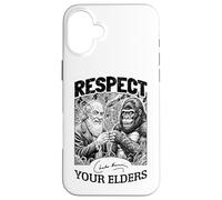 Antropología Divertida Charles Darwin Evolution Gorilla Cita Carcasa para iPhone 16 Plus