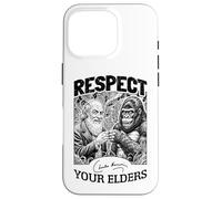 Antropología Divertida Charles Darwin Evolution Gorilla Cita Carcasa para iPhone 16 Pro