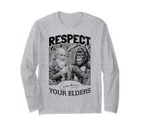 Antropología Divertida Charles Darwin Evolution Gorilla Cita Manga Larga