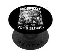 Antropología Divertida Charles Darwin Evolution Gorilla Cita PopSockets PopGrip Adhesivo