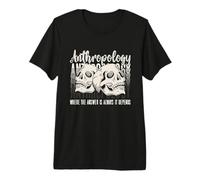 Antropología Donde la Respuesta Estudia Humanidad Antropología Camiseta Premium