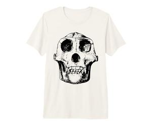 Antropólogo cráneo neandertal Camiseta Premium