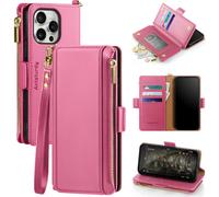 ANTSTURDY Compatibile con iPhone 16 Pro Max Wallet Case RFID Bloccante PU PETHE PELLE CASA DELLE STUDI UNIMENTO Copertina Flip Copertina Flip Cinta S