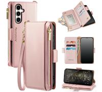 Antsturdy para Samsung Galaxy S23 Fe Caso de billetera 5G con soporte para tarjetas Menores Galaxy S23 Fe Case de telfono Rfid Bloqueo de PU Flip Fl