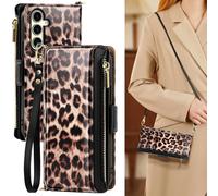 Antsturdy para Samsung Galaxy S24+ Plus Wallet Case Women Men Bloqueo de rfid? Galaxy de cuero PU S24 Plus Crossbody Case Strap Strap Strap Folio Fo