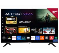 Antteq Vita Smart TV 32 Pulgadas,(Televisores 81cm) 2K D-LED,App Store,Share to TV,Netflix/Youtube/Pluto TV,WiFi,Modelo 2024