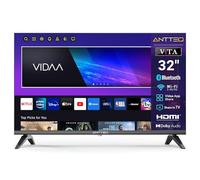 Antteq Vita Televisor Smart TV 32 Pulgadas (81 cm) con Bluetooth, Dolby Audio, WiFi, App Store, Compartir a TV, Netflix/Youtube/Pluto TV, Modelo 2026, V32-AH3Q1D-BT(HD Ready)