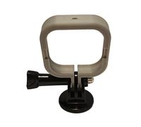 Anttory - Marco ultra protector para Insta360 Go con soporte de montaje, hecho de ABS y PLA+, para trípode, palo selfie (gris)