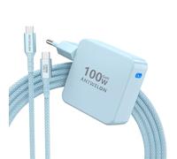 ANTWELON 100W USB C Cargador GAN Cargador Rápido para MacBook Pro 16 15 14 Pulgadas,MacBook Air,iPad Pro,Galaxy S23 S22,DELL XPS,HP,Lenovo,ASUS,Tablet, teléfono móvil