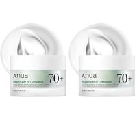 Anua Heartleaf 70 Intense Calming Cream with ceramide, panthenol, Heartleaf extract, Korean skincare, 50ml (Paquete de 2)