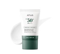 ANUA Heartleaf Silky Moisture Sun Cream SPF 50 PA++++, Sunscreen for Face, Makeup Base, Niacinamide, Fragrance Free,Travel Essentials, No White Cast, 50ml /1.69fl.oz