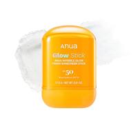 Anua Invisible Glow Sun Stick, SPF 50, Broad Spectrum UV Protection, Lightweight Sheer Finish for All Skin Types, No White Cast, Easy Reapplication, Korean Skincare, 17.5 g