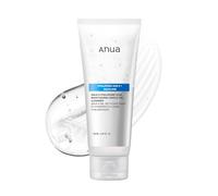 ANUA Limpiador en gel suave e hidratante, ácido hialurónico, escualano, ceramida, limpiador facial espumoso coreano, equilibrio de pH, lavado facial hidratante diario (150 ml/5,07 fl oz)