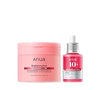 Anua Niacinamide Dark Spot Prep & Boost Duo, Mini Sheet Face for Skin Clarity, Tranexamic acid,Hyaluronic Acid for glass skin, Glow radiance synergy, Day & Night Routine, Korean skincare set