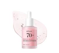 ANUA Peach 70 Niacinamide Serum, Lightweight Hydration for Dry Skin, Vitamin B12, Hyaluronic Acid, Glass Skin, Dewy Finish, Natural Pink Color, Korean SkinCare, 30ml/1.01 fl.oz