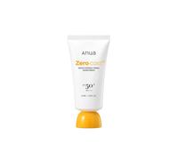 Anua Zero-Cast Moisturizing Sunscreen SPF 50, crema solar facial para un brillo natural, sin rastro blanco, ácido hialurónico, niacinamida, libre de aceites, skincare coreano, 50ml
