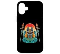 Anubis - Ancient Egyptian God Of The Dead - Egipto Anpu Jackal Carcasa para iPhone 16 Plus