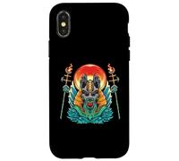 Anubis - Ancient Egyptian God Of The Dead - Egipto Anpu Jackal Carcasa para iPhone X/XS