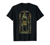 Anu ntiguo Egipto Dios Mito Egipcio Historia Arqueología Camiseta gráfica económica, Hombre, Negro, S