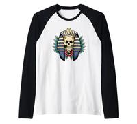 Anu ios De Los Muertos del Antiguo Egipto, Camiseta Manga Raglan