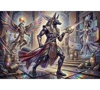 Anu gipcio Estilo Ciencia ficción Puzzle De Madera 500 Piezas Adultos Y Niños,Deco Pared,Rompecabezas,Madera,14 Años+,Educativo,Desafío,Anti-estrés,Regalo Ideal,Relax,Reto (52x38cm)