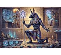 Anu gipcio Estilo Ciencia ficción Puzzle De Madera 500 Piezas Adultos Y Niños,Desafío,14 Años+,Deco Pared,Regalo Ideal,Madera,Rompecabezas,Anti-estrés,Educativo,Reto,Relax (52x38cm)