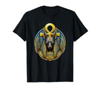 Anubis Jackal God Ankh Arte del Mito Egipcio Antiguo Camiseta