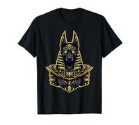 Anubis Jeroglíficos del Antiguo Egipto Egipto Faraón Anpu Camiseta