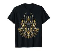 Anubis Jeroglíficos del Antiguo Egipto Faraón Egipto Camiseta