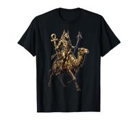Anubis Montando Camello Antiguo Egipto Mitología Egiptología Camiseta