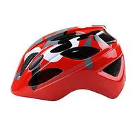 ANUFER Casco de Bicicleta para Niños 7-15 Años Ligero Ajustable Al Aire Libre Deportes Protector Sombreros SN602C022 Rojo
