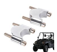 Anulely Abrazadera de montaje para manillar de motocicleta, kit de montaje de manillar de 28 mm, 1 par de elevadores de manillar de motocicleta para motocicleta