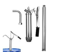 Anulely Bomba de tambor de agua, bomba de aceite manual | Bomba de tambor de servicio pesado,Bomba de aceite de mango ergonómico, alta presión, estable, para uso comercial, automotriz, agrícola e