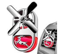 Anulely Clip de ventilación para difusor de aromaterapia para coche,Clip de ventilación para perfume de coche - Colgante con clip para rejilla de ventilación de coche con diseño de ventilador -