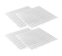 Anulely Cubierta para Acuario, Cubierta De Acuario, Cubierta De Acuario, Cubierta De Cubierta De Acuario De Panel De Rejilla 4 Piezas, Cubierta De Terrario Anti Salto