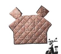 Anulely - Delantal de pierna cortavientos para manillar de moto, scooter, moto estándar, manguito de manillar