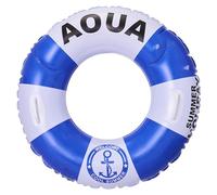 Anulely Flotadores de Piscina para Adultos, Anillos de Tubos de Natación - Anillo de Rescate para Flotador de Piscina con Manija - Tubos de Piscina Espesantes, Tubos de Natación Estilo