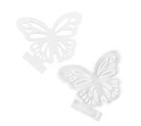 Anulely - Molde de mariposa para fondant, molde de resina de mariposa | Molde de silicona epoxi mariposa hueca, moldes de arcilla - moldes de silicona mariposa para decoración de oficina, ornamentos