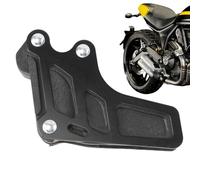 Anulely Protector de cadena inferior - Protector de cadena de motocicleta de aleación de aluminio - Piezas de rueda de aleación de aluminio para mayor durabilidad protección al aire libre contra la