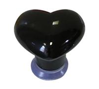 Anulely Pulsador de botón para tanque de inodoro, botón de descarga de inodoro en forma de corazón, ayuda auxiliar de descarga de inodoro en forma de corazón, herramienta de descarga de inodoro y