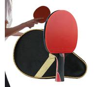Anulely Raquetas profesionales de tenis de mesa, mango ligero y resistente, palas profesionales para tenis de mesa estables para jugadores de tenis de mesa