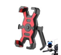 Anulely Soporte de teléfono para bicicletas, Soporte de teléfono para moto | Soporte de teléfono para bicicleta de montaña,Soporte de teléfono de moto giratorio, Pinza de teléfono móvil de manillar
