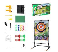 Anulely Sticky Golf | Tapete de juego de golf de doble cara para interiores, tapete de práctica de golf, tapete de práctica de golf, tapete de dardos 2 en 1, juego de golf para patio trasero, tapete