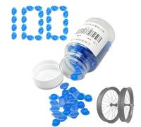 Anulely Tapón de llanta de bicicleta de carretera, tapones de rueda de anillo de acero, accesorios de carretera, tapones de ciclismo, almohadilla de neumático de carretera para bicicleta de carretera