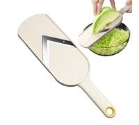 Anulely Trituradora de repollo, rebanadora de col - Rallador de col para ensalada de col | Gadgets de cocina útiles versátiles, picadora de verduras de cocina de acero inoxidable para repollo, lechuga